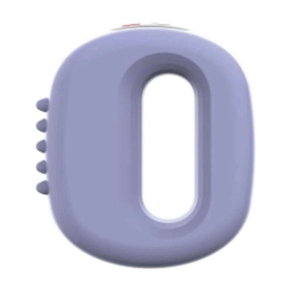 Fascia Ring Vibration Massager with Belt for Relaxation, Purple