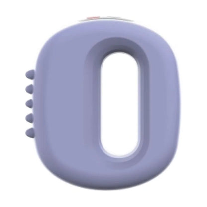 Fascia Ring Vibration Massager with Belt for Relaxation, Purple