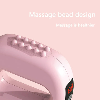 Fascia Ring Vibration Massager with Belt for Relaxation, Purple